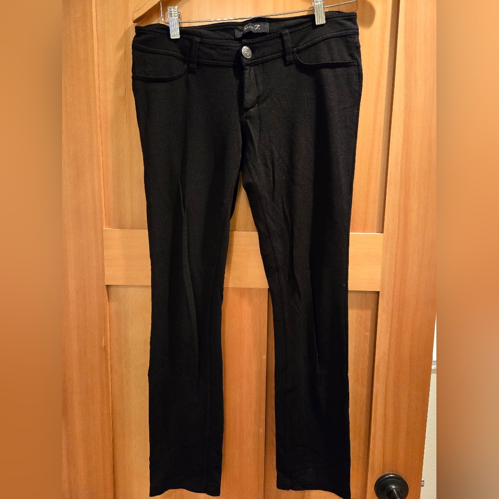 Seven7 Stretchy Black Bootcut Pants Size 4